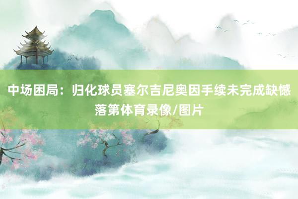 中场困局：归化球员塞尔吉尼奥因手续未完成缺憾落第体育录像/图片