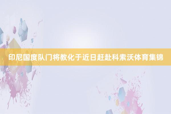 印尼国度队门将教化于近日赶赴科索沃体育集锦