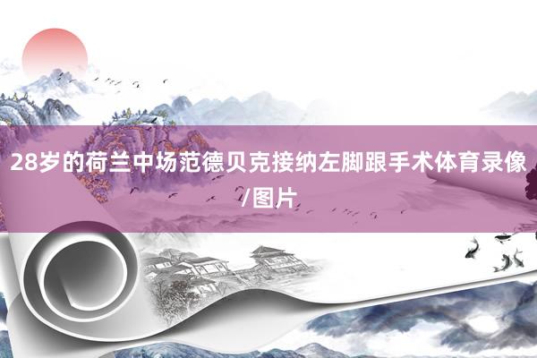 28岁的荷兰中场范德贝克接纳左脚跟手术体育录像/图片