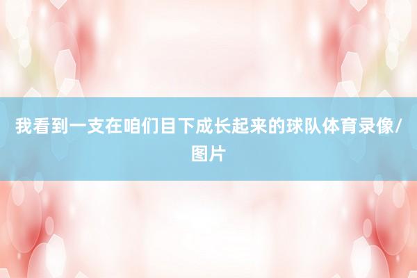 我看到一支在咱们目下成长起来的球队体育录像/图片